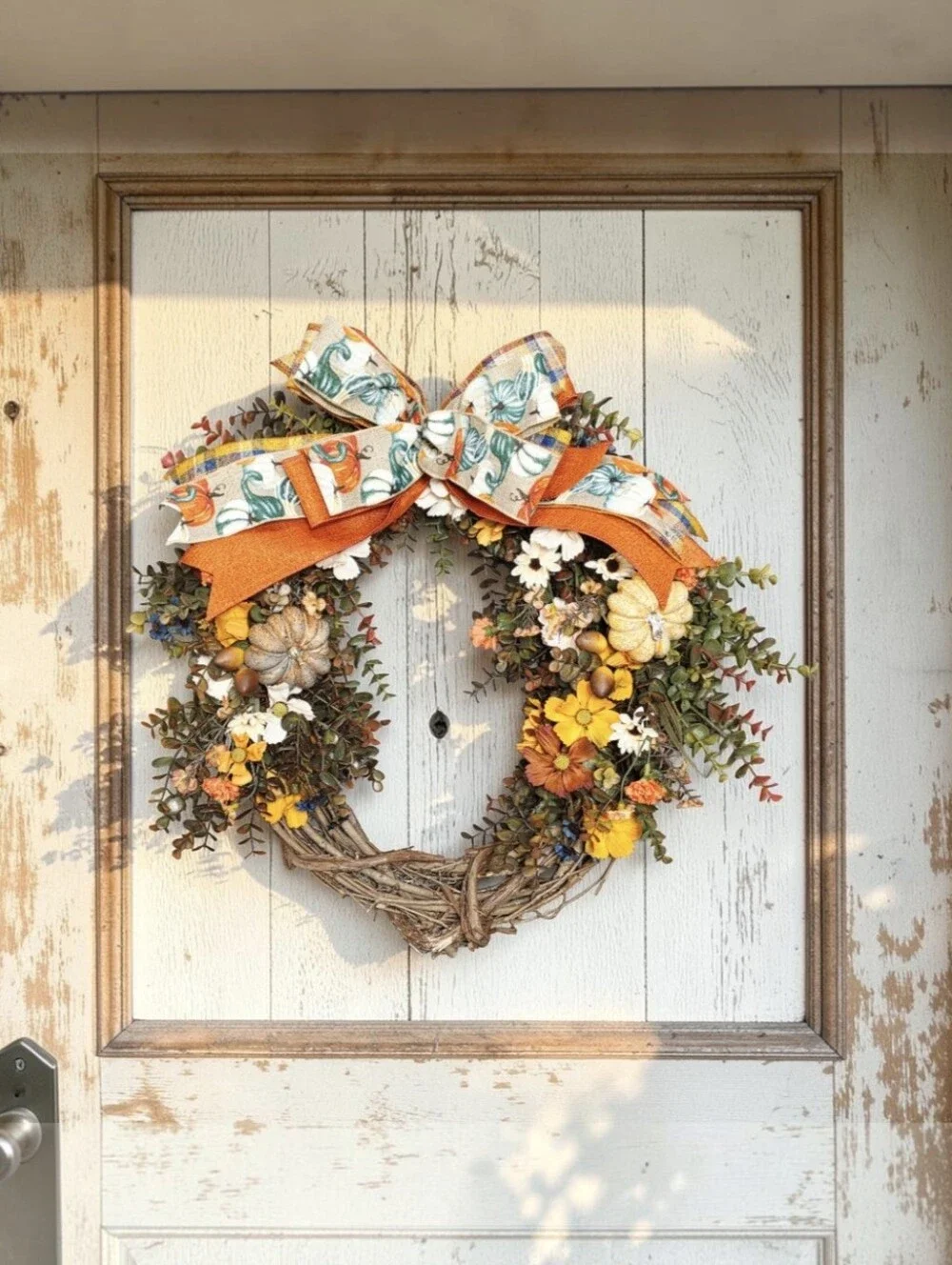 Harvest Heirloom Fall Floral wreath